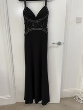 Black Beaded Long